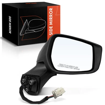 Espejo retrovisor ajustable de vidrio eléctrico para pasajeros plegable manual para Nissan Versa Note 2015-2019 Foto 1 de 4