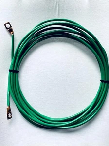 6 GAUGE THHN WIRE STRANDED GREEN 25 FT THWN 600V COPPER MACHINE CABLE INDUSTRIAL - Picture 1 of 3