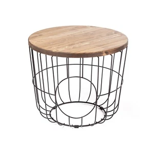 Metal cat coffee table, 2-in-1 cat side table and cat bed, cat cave house - Picture 1 of 6