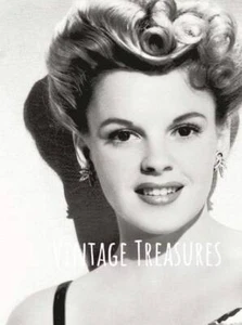American Actress Judy Garland Portrait Photo Print Poster Wizard of Oz - Picture 1 of 1