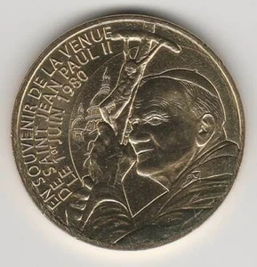 A 2014 TOKEN MEDAILLE MONNAIE DE PARIS -- 75 018 N°20 SACRE-COEUR JEAN-PAUL II - Picture 1 of 2