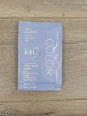 Ion Color Defense After Color Sealer Packette, Paraben-Free, Increases Softness - Image 1 of 2