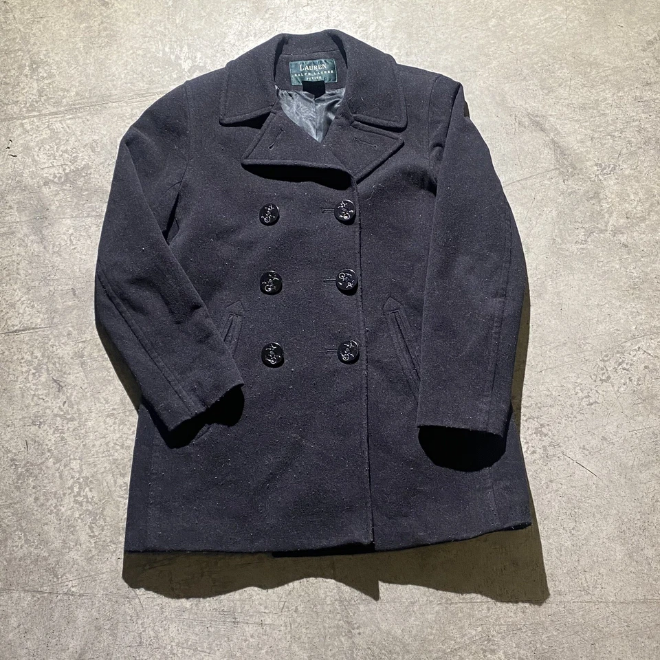 Blazer/chaqueta/abrigo polo para mujer Lauren by Ralph Lauren talla 4p mezcla de lana Foto 1 de 4