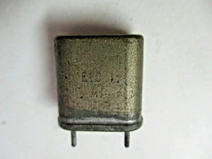 E.C.I MI Radio Crystal XT-12 0.05 inch X 13mm / 0.5in Spaced Leads Vtg - Photo 1/3