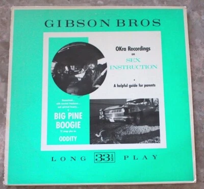 Gibson Bros Big Pine Boogie 1988 LP Vinyl NM- Nice Original  & Inserts HMS 119 - Image 1 of 4