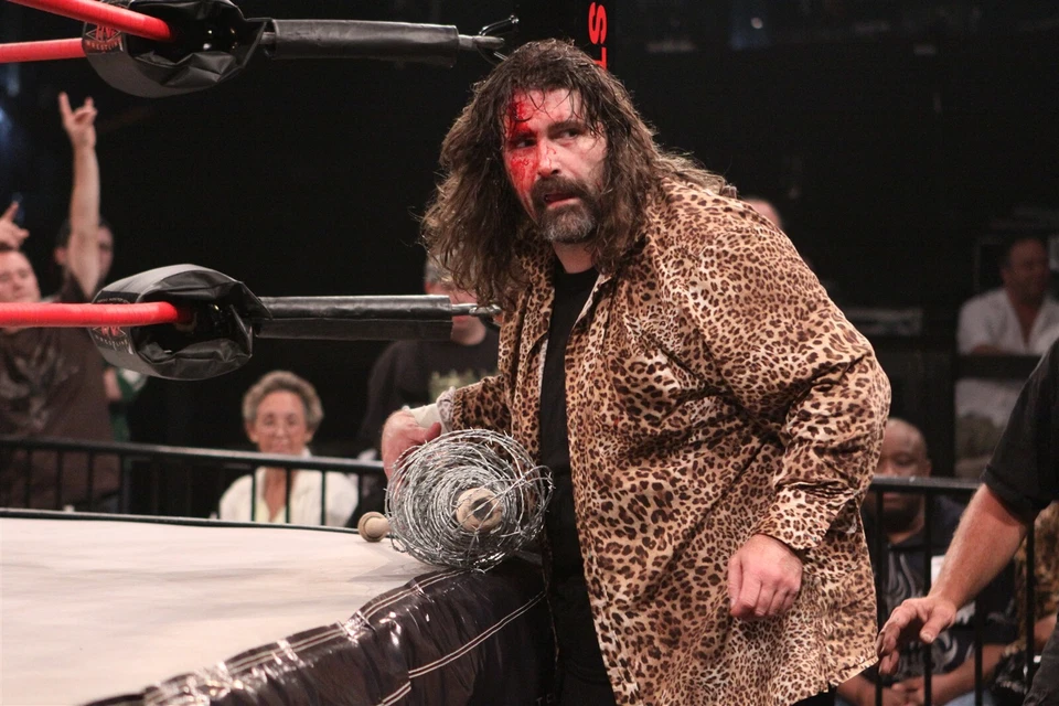 MICK FOLEY 8x10 TNA FOTO COLORIDA CRUA ECW WWE NXT AEW NXT  - Imagem 1 de 1