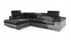 ANTONY - Corner Sofa Bed - Fabric Water Repellent - ***JMS SOFA ***