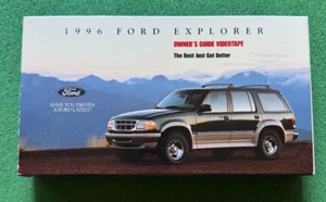 1996 FORD EXPLORER OWNERS GUIDE OWNERS MANUAL VHS + FREE DVD - Picture 1 of 2