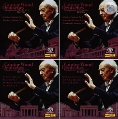 Günter Wand DSO Immortal masterpieces SACD Hybrid 4 title 8 Discs JAPAN Foto 1 de 2
