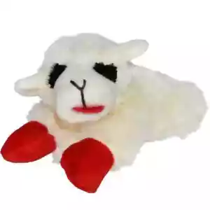 Multipet Iconic Original Mini Lamb Chop Dog Toy , 6" - Picture 1 of 5