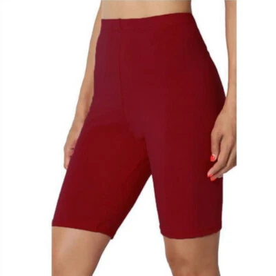 Mujeres Leggings elásticos Pantalones inferiores Ropa deportiva Yoga Pantalones cortos Suaves Capri Fitness* Foto 1 de 4