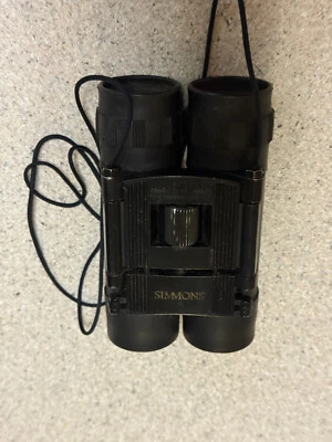 Simmons 10 x 25 Binoculars Model 1159 Field 288 ft At 1000 yds Tested - Image 1 of 4