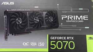 ASUS PRIME GeForce RTX 5070 OC ED 12GB 192-Bit GDDR7 PCI Express 5.0 DLSS 4.0 - Bild 1 von 5