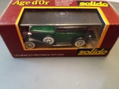 MODELLINO AUTO AGE D'OR SOLIDO 1/43 NUOVO CORD L 29 55  - Immagine 1 di 2