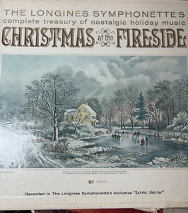 The Longines Symphonette's Christmas Fireside & Mormon Tabernacle LP- Free Ship - Picture 1 of 2