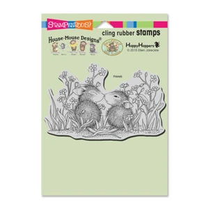 Stampendous - House Mouse Stamp - Garden Kiss - HMCP63 Rubber Stamp - New - Picture 1 of 2