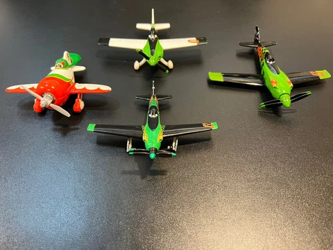 Disney Pixar Cars PLANES Diecast Lot, Ripslinger, El Chupacabra, Ned Cover