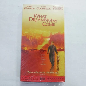 What Dreams May Come (VHS, Digitally Mastered Closed Captioned) Robin Williams - Picture 1 of 3
