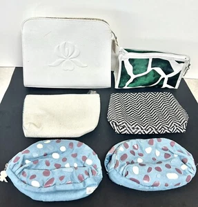 6 NUEVAS BOLSAS DE ARTÍCULOS DE TOCADOR COSMÉTICOS DE VIAJE COLORIDAS PARA MAQUILLAJE SISLEY - Imagen 1 de 10