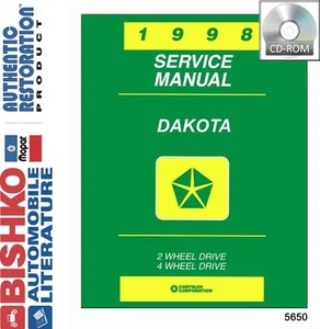 Dodge Dakota 1998 servicio de reparación manual motor de CD cableado de transmisión - Imagen 1 de 1