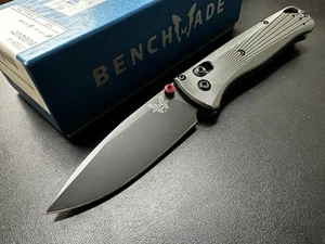 Benchmade Bugout 535BK-4 / M390 DLC, Fluted Aluminum • Made in USA • NEVER USED - Picture 1 of 18