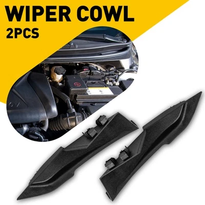 Front Windshield Wiper Side Cowl Cover Trim Replace For 2011-16 Hyundai Elantra - Imagem 1 de 4