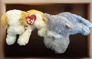 Mary Meyer Flip Flops Kitten Vtg & Ty Beanie Baby Darling Dog - Picture 1 of 10