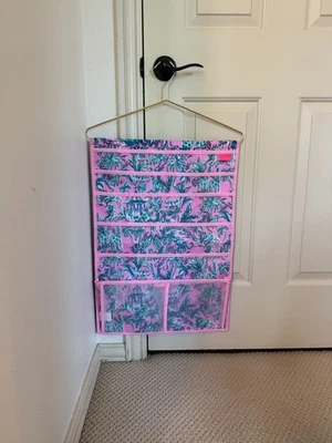 Lilly Pulitzer Fuera de Oficina Organizador Colgante GWP NUEVO SIN ETIQUETAS Foto 1 de 4
