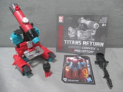 Transformers Titans Return PERCEPTOR w/ CONVEX Complete 2017 Autobot - Image 1 of 4