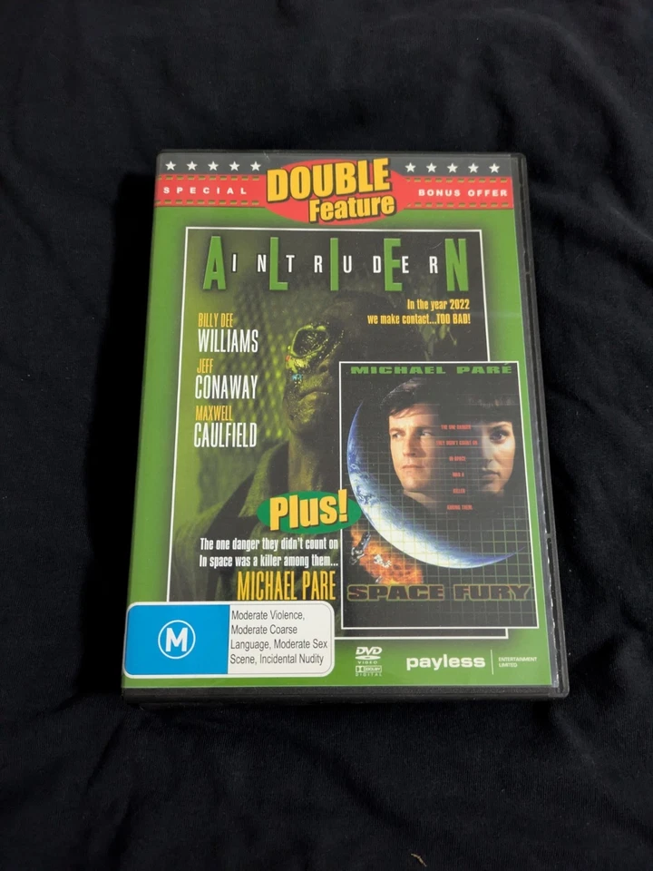 Alien Intruder & Space Fury (DVD, 2005) Region 0 - Image 1 of 1