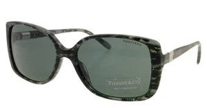 Tiffany & Co Sunglasses TF4071B 8129/3F 57mm Blue Havana / Dark Grey Lens - Picture 1 of 4