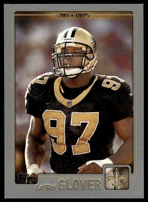 2001 Topps #262 La'Roi Glover New Orleans Saints NM+ - Image 1 of 2