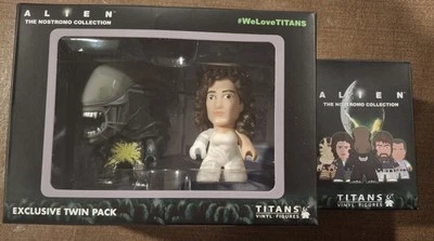 Figuras Vinilo Titanes Aliens The Nostromo Collection. Pack Doble Exclusivo. Ripley Foto 1 de 4