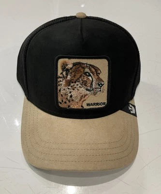 Goorin Bros ферма замшевый гепард черный/светло-коричневый водитель грузовика шляпа - новый с ярлыком - Изображение 1 из 4