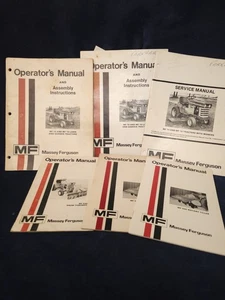 Original Vintage Massey Ferguson MF14 MF16 Tractor Service Manual, Other Manuals - Picture 1 of 6
