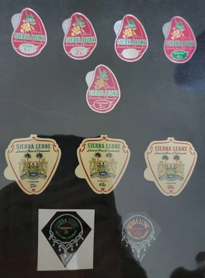 Sierra Leone Foil Stamps - Image 1 of 3