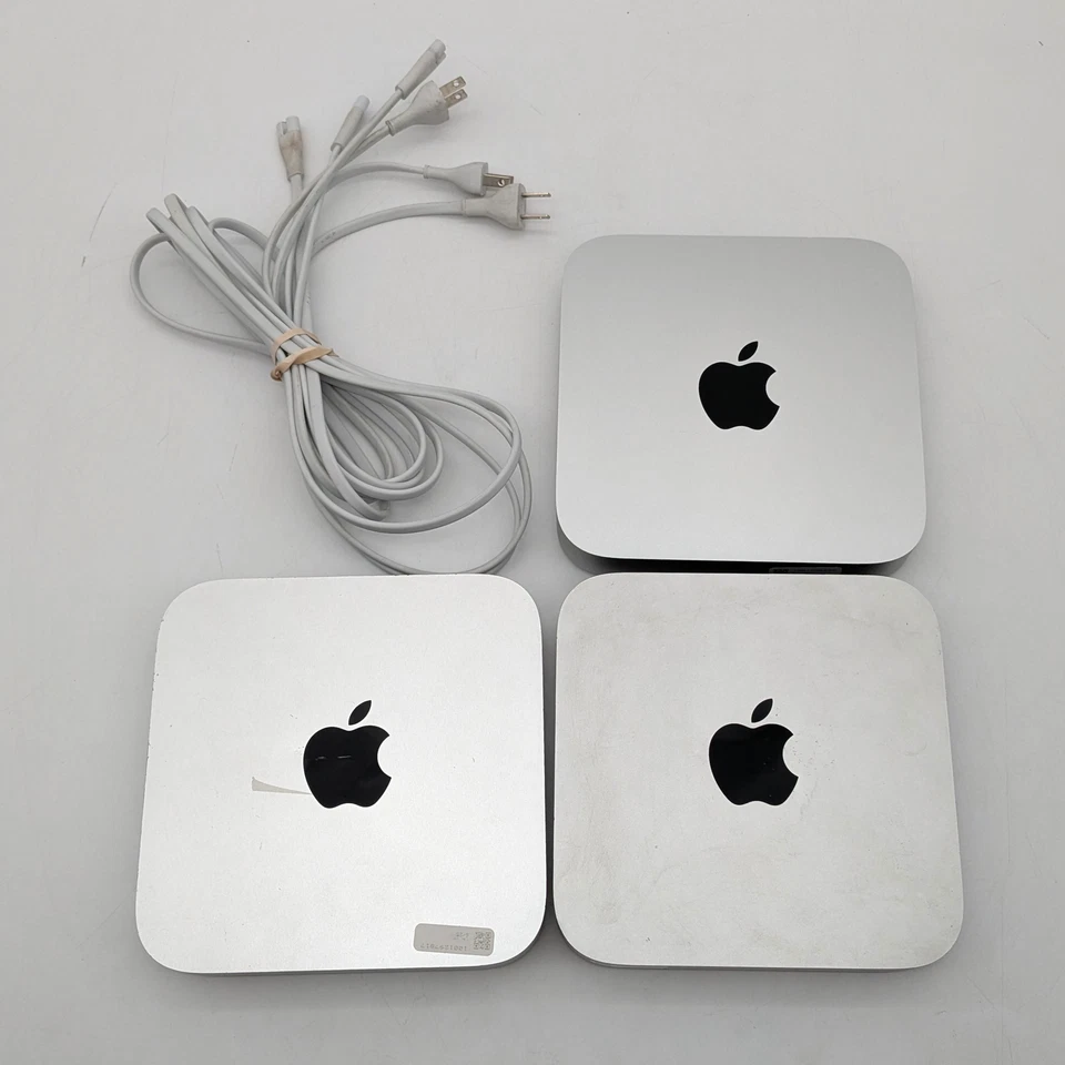 Assorted Apple Mac mini 2011 i7 2nd Gen 8GB & 2012 i5 3rd Gen 16GB - Lot of 3 - Image 1 of 4