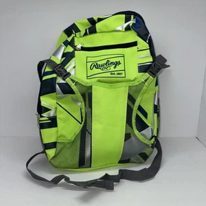 Remix Backpack for T-Ball Youth Baseball and Softball Equipment Green - New - Picture 1 of 4