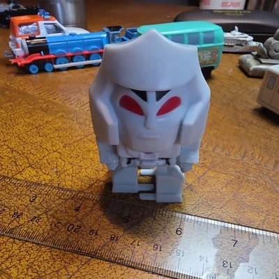 MCDONALD'S HAPPY MEAL TRANSFORMERS CYBERTRON WIND-UP WALKING MEGATRON TOY - Image 1 of 2