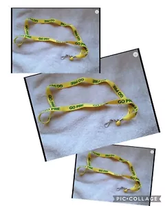 Steve Prefontaine 3 Go Pre Lanyards Oregon Yellow & Green Cross Country Team - Picture 1 of 3