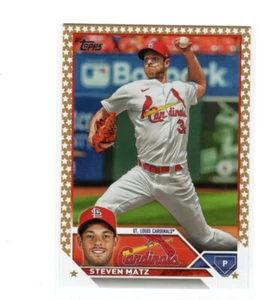 B5388- 2023 Topps Fabrik Set Gold Stars BB 251-500 -du Pick- 15 + Free US Schiff - Bild 1 von 369