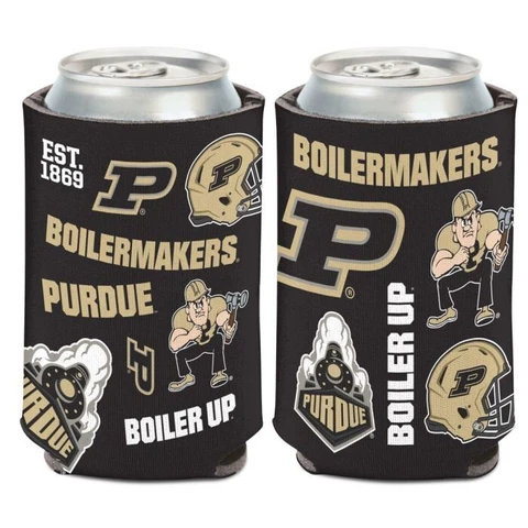 Purdue Boilermakers Can Cooler Logo Cover