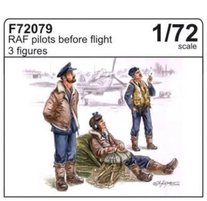 CMK 1/72 RAF pilots before flight (3 fig.) - Picture 1 of 1