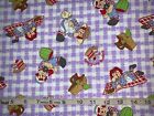 NEUF Rare Raggedy Ann/Andy Summer Picnic vendu par FQ (Fat Quarter) Plus disponible