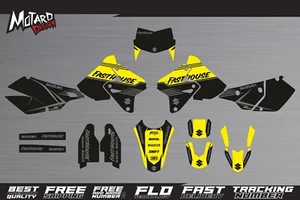 Suzuki DRZ 400 1999 up 2019 Graphics Kit Enduro SM Supermoto Decal Fasthouse - Picture 1 of 6