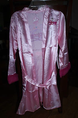 DISNEY PRINCESS ROBE FOR GIRLS SIZE MEDIUM 7/8 MSRP $30.00  - Image 1 of 2