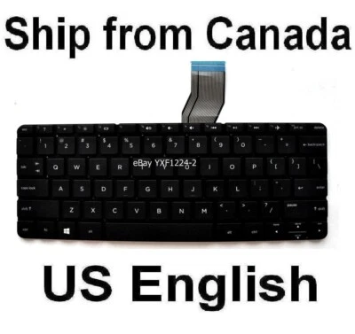 Keyboard for HP Stream 11 Pro G2 Stream 11 Pro G3 X360 - US English 802986-001 - Image 1 of 2