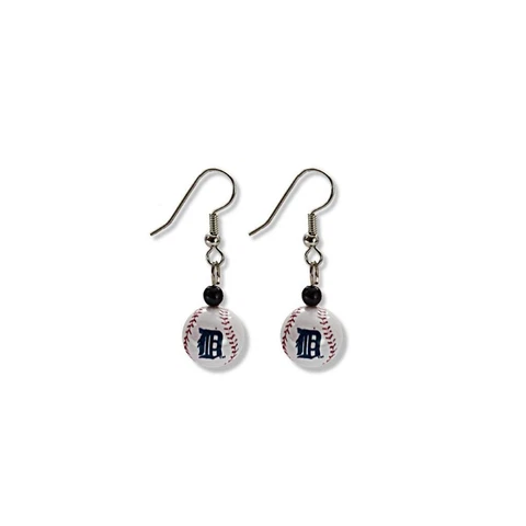 Detroit Tigers Baseball Dangle Earrings MLB New Cover