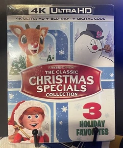 THE CLASSIC CHRISTMAS SPECIALS COLLECTION (4K UHD + BLU-RAY + SLIPCOVER + DIG*) - Picture 1 of 2