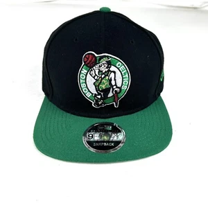 New Era NBA Boston Celtics 9FIFTY Hats Green/Black, SnapBack One Size - Picture 1 of 1
